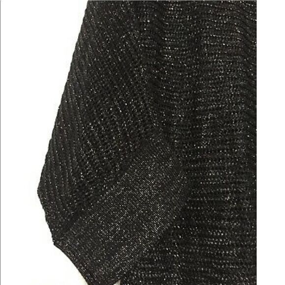 ✨ Apt 9 Black & Gold Open Stitch Dolman Pullover ✨ - Picture 4 of 7